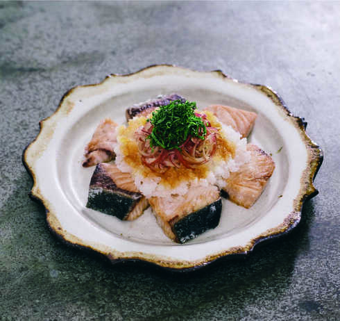 サムネイル：ぶりの竜田揚げおろしぽん酢のせ