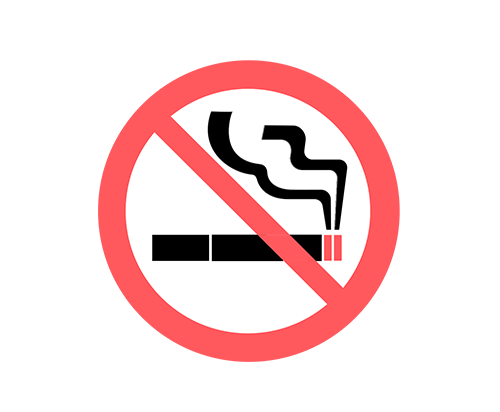 イラスト：禁煙マーク