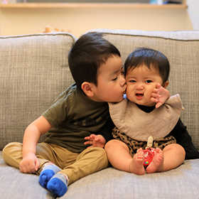 画像：お子さん