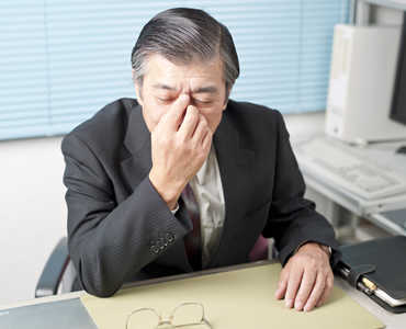 受診しなかった結果、再発と悪化を招いた患者さんも…。