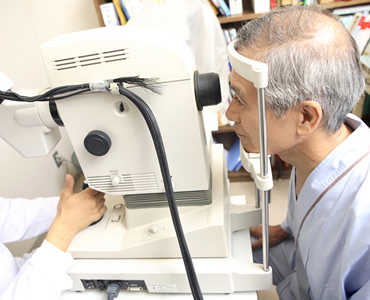 検査では自覚してない変化も見つけることができます。