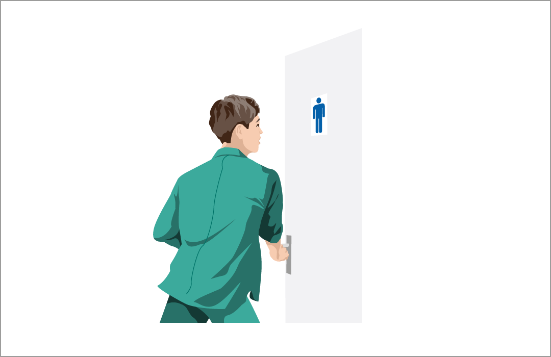 MSでよくみられる症状（排尿や排便、性機能の障害）