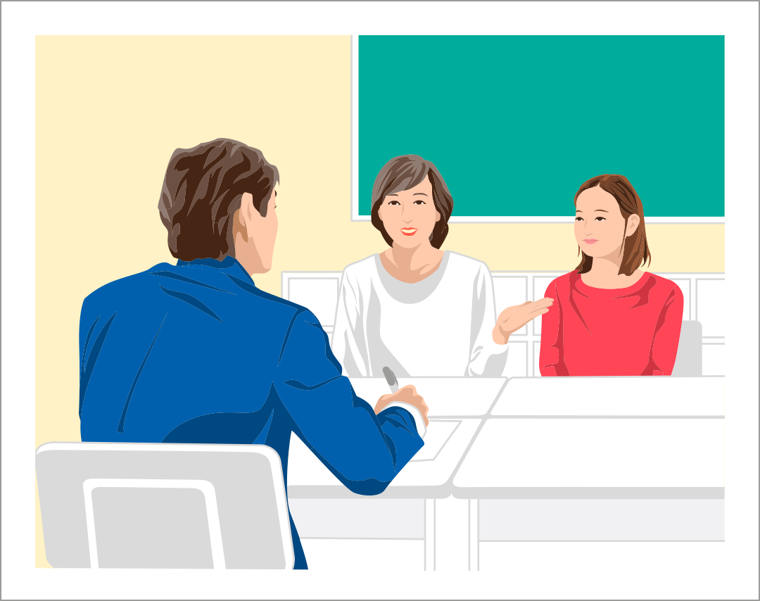 学校に多発性硬化症(MS)のことを伝えるなら、誰に・何を・どのように伝えたらよいですか?