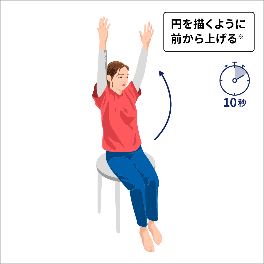 腕の上下運動①