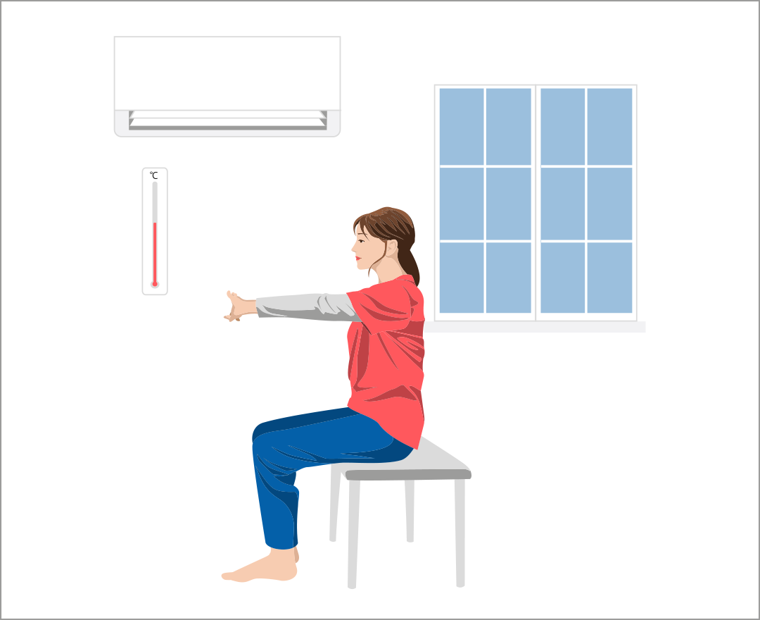 リハビリを行う際には体温や気温の上昇に注意しましょう