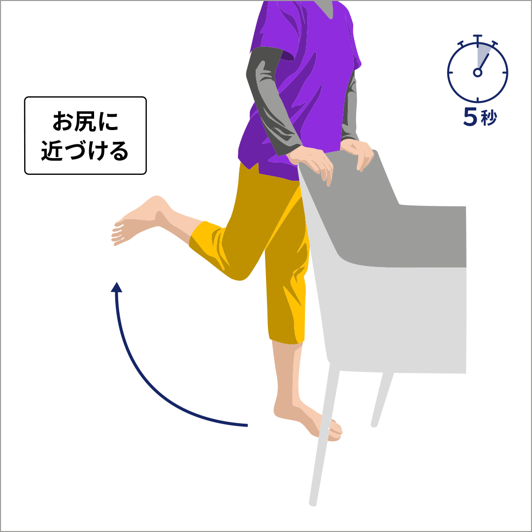 ももの後ろの筋肉①