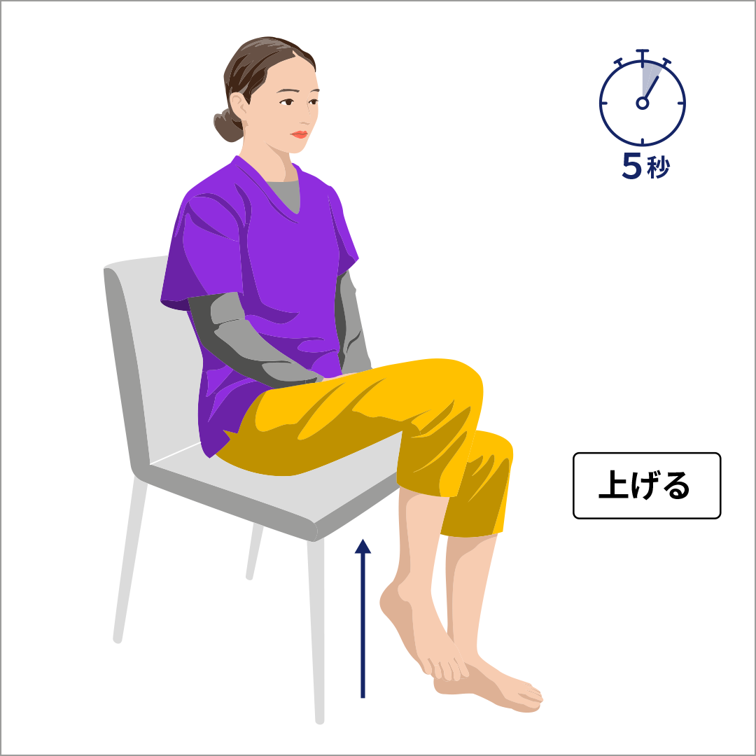 股関節の付け根の筋肉①