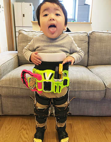 画像：お子さん