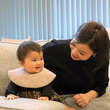 画像：お母さんとお子さん