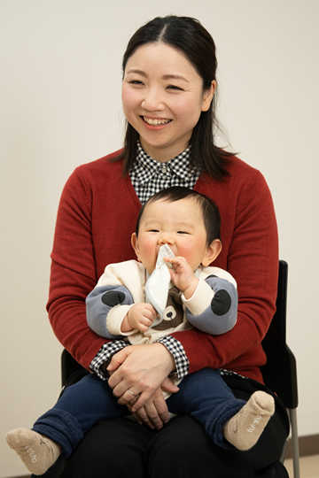 画像:武藤朗子(さえこ)さん・煌季(こうき)くん