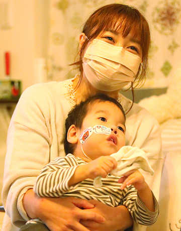 画像：お母さんとお子さん